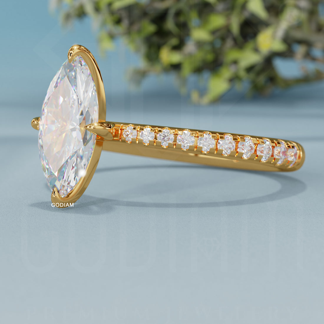 Starlace Marquise Ring