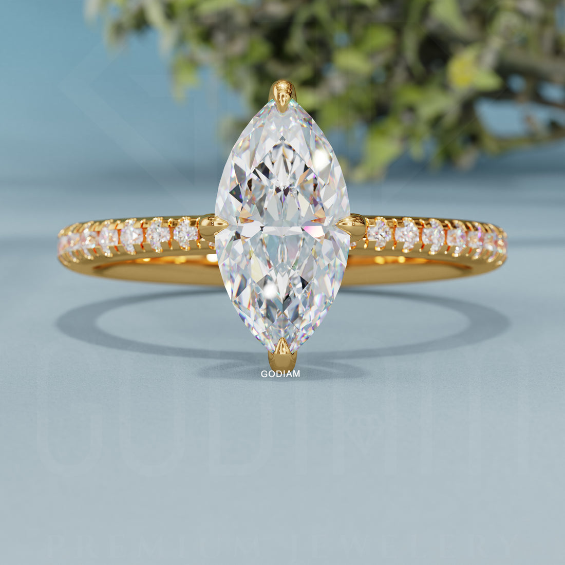 Starlace Marquise Ring