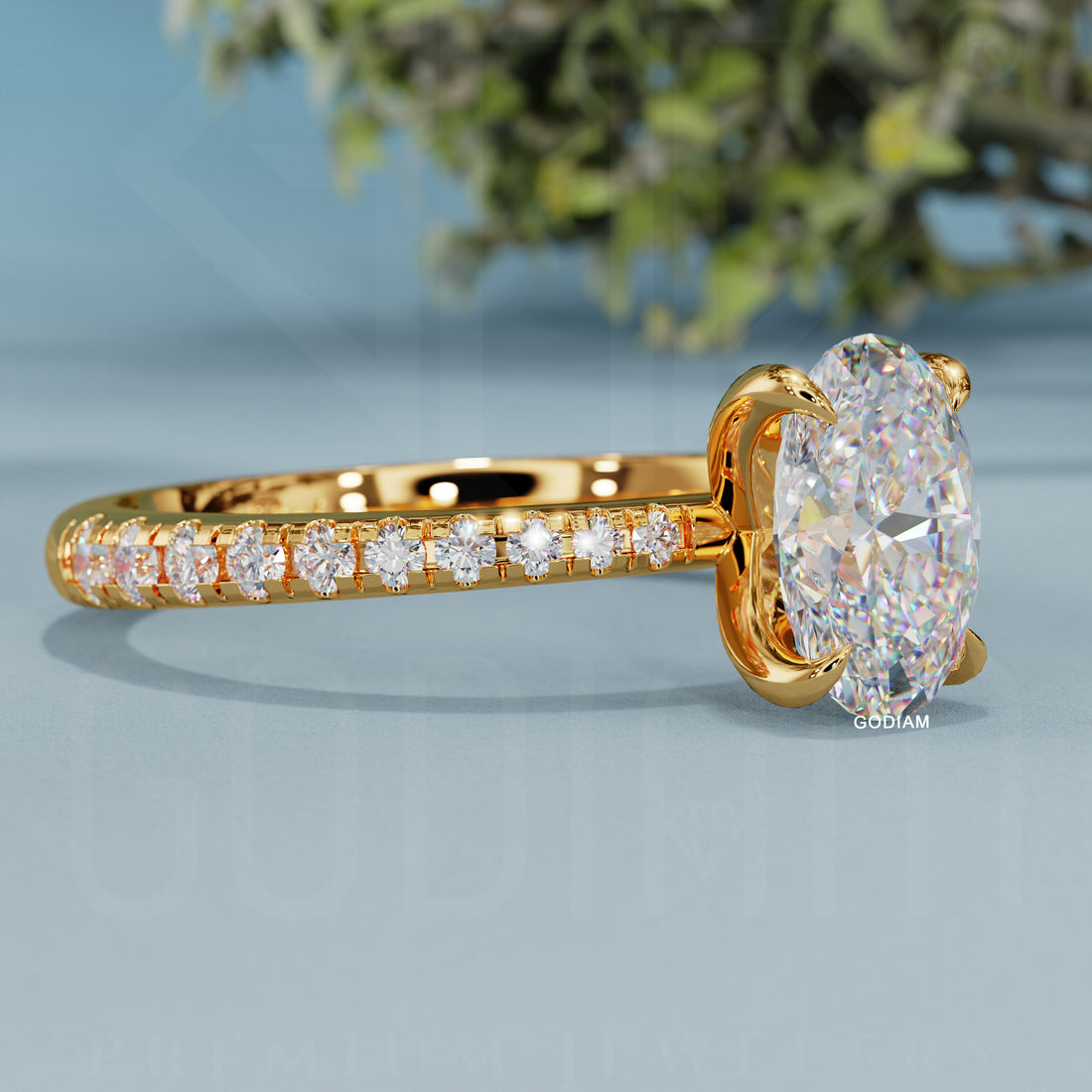 LunaMuse Oval Ring