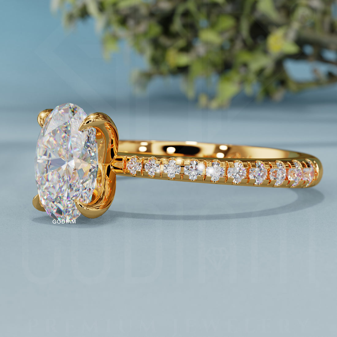 LunaMuse Oval Ring