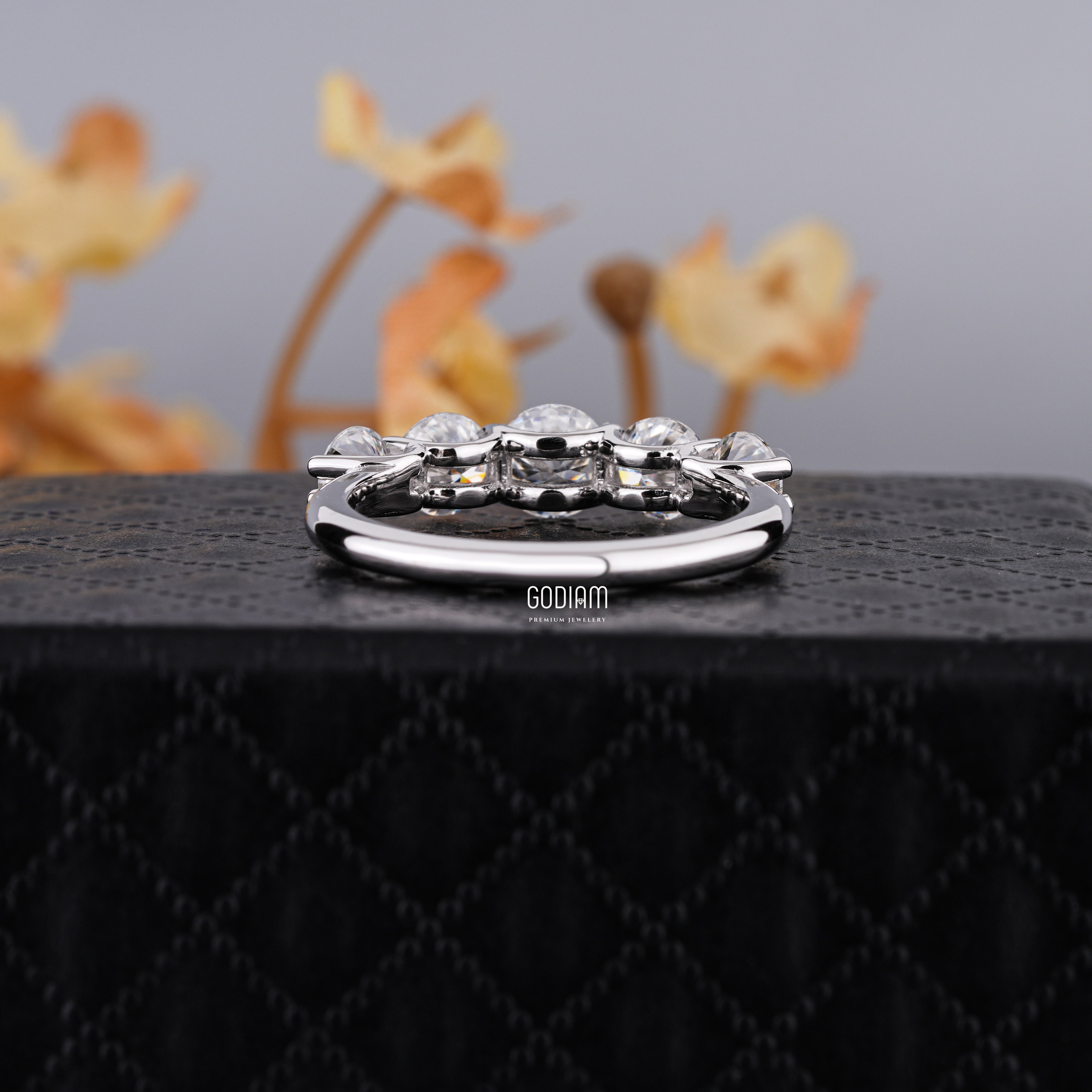 Five-Stone Solitaire Ring – Eternal Charm