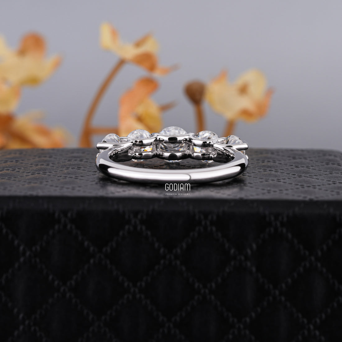 Five-Stone Solitaire Ring – Eternal Charm