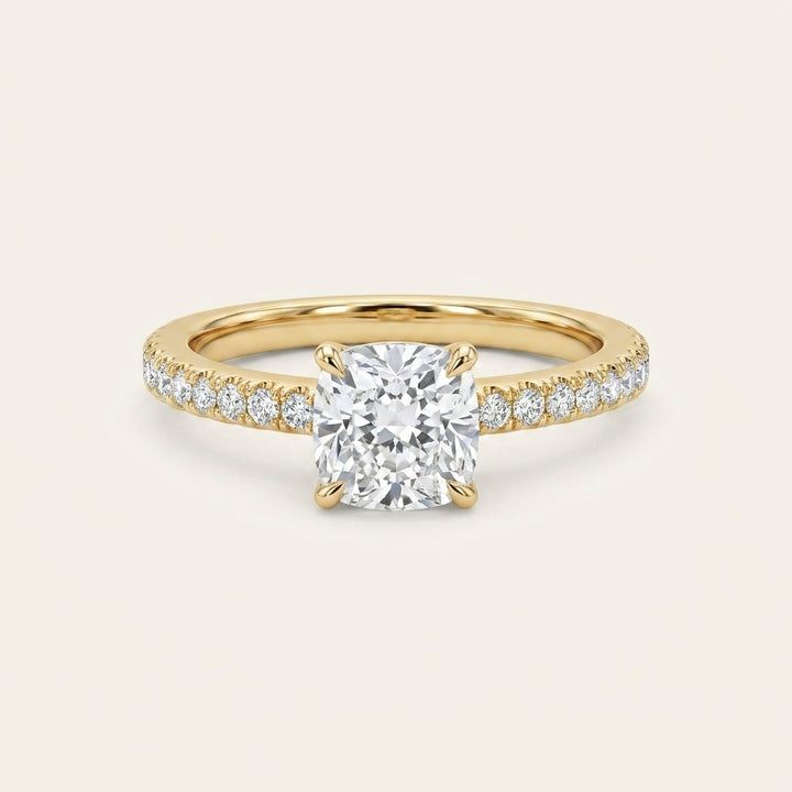 VelvetAura Cushion Ring