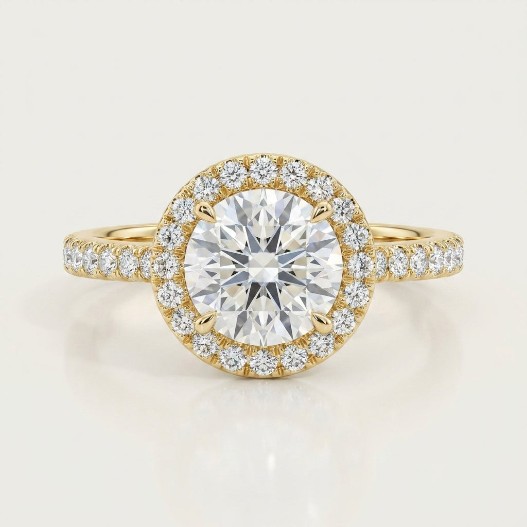 Aurelia Halo Ring